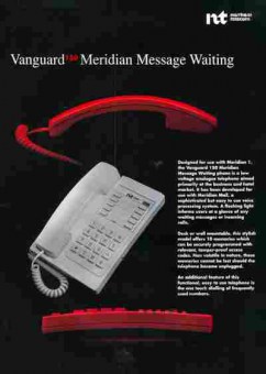 Буклет Northern Telecom Vanguard 150 Meridian Message Waiting, 55-1783, Баград.рф